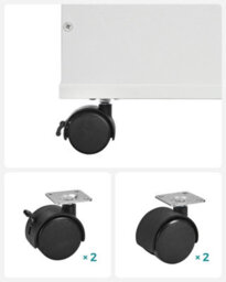 LEDREM Toy Storage Rack, Kids Bookshelf And Toy Organiser With 3 Shelves, For Children's Room And Playroom - thumbnail 5