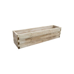 Forest Garden Caledonian Wooden Trough Raised Bed 45 X 180Cm - thumbnail 2