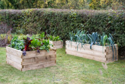 Forest Garden Caledonian Wooden Trough Raised Bed 45 X 180Cm - thumbnail 7