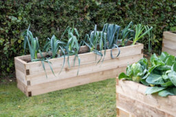 Forest Garden Caledonian Wooden Trough Raised Bed 45 X 180Cm - thumbnail 8