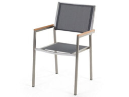 Beliani Garden Dining Set 6 Seater Grosseto Eucalyptus Wood Brown/ Grey - thumbnail 8