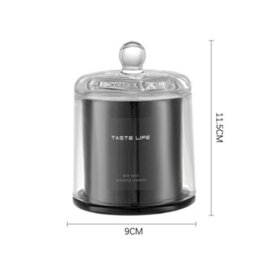 Living And Home Sky Cypress Scented Soy Wax Candle With Elegant Glass Dome - thumbnail 8