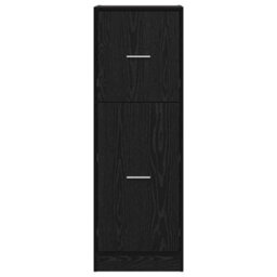 Walplus Apothecary Cabinet Black Oak 40 X 41 X 118 Cm Engineered Wood - thumbnail 6