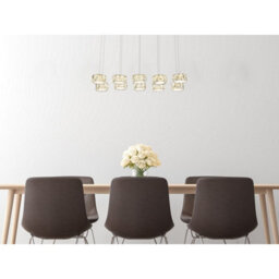 Luminosa Lighting Luminosa Amur Bar Pendant Ceiling Light Chrome 10X Led 4000K - thumbnail 9