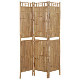 Berkfield 3-Panel Room Divider Bamboo 120X180 Cm - thumbnail 3