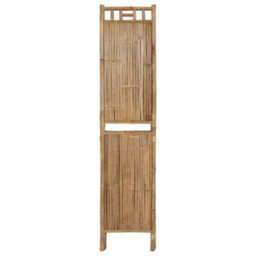 Berkfield 3-Panel Room Divider Bamboo 120X180 Cm - thumbnail 4