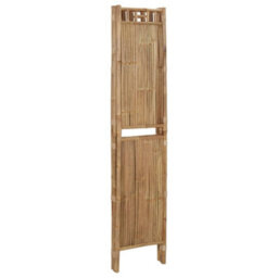 Berkfield 3-Panel Room Divider Bamboo 120X180 Cm - thumbnail 5