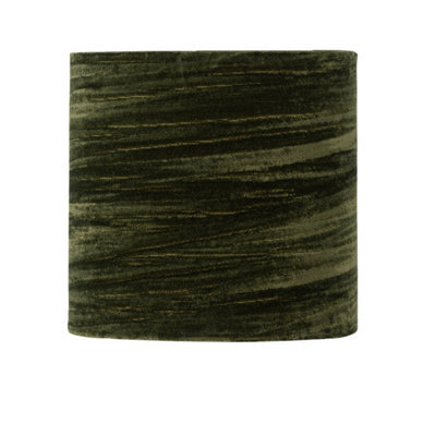 First Choice Lighting Green Crushed Velvet 15.5Cm Table Lamp Shade - image 1