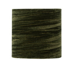 First Choice Lighting Green Crushed Velvet 15.5Cm Table Lamp Shade - thumbnail 1