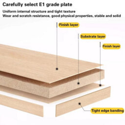 1 Desktop Bookcase Storage Shelf Organizer Display Shelf Bookcase Rack White - thumbnail 2