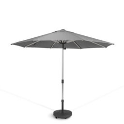 Hayward 3M Premium Hydraulic Garden Parasol With 45Kg Wheeled Base & Cover, Grey Luxury Outdoor Umbrella - thumbnail 2