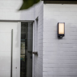 Britalia Br5193002118 Led Anthracite Outdoor Modern Rectangular Flush Wall Light With Pir - 800 Lumen 3000K Warm White - Ip54 - thumbnail 4