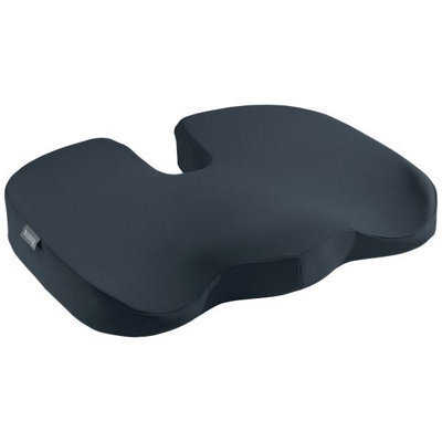 Leitz Ergonomic Chair Seat Cushion Velvet Grey - image 1