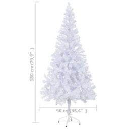 Berkfield Artificial Christmas Tree With Stand 180 Cm 620 Branches - thumbnail 8
