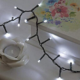 Shatchi 750 Cool White Compact Leds Green Cable With 8 Effects Multifunction Auto Memory Christmas - thumbnail 2