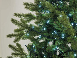 Shatchi 750 Cool White Compact Leds Green Cable With 8 Effects Multifunction Auto Memory Christmas - thumbnail 3
