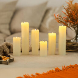 Marco Paul 6Pc Flameless Led Candle Set Battery Operated - thumbnail 6
