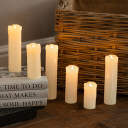 Marco Paul 6Pc Flameless Led Candle Set Battery Operated - thumbnail 9