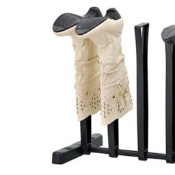 Long Boot Shoe Rack Organizer For Wellies, Riding Boots, And Walking Shoes, Hard Plastic Construction - thumbnail 3