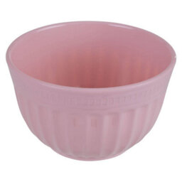 Orsina Versatile Large Pink Mixing Bowl, Durable Mixing Bowl, Spacious Lightweight Rounded Serving Salad Bowl - thumbnail 2