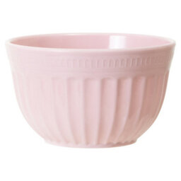 Orsina Versatile Large Pink Mixing Bowl, Durable Mixing Bowl, Spacious Lightweight Rounded Serving Salad Bowl - thumbnail 5