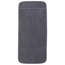 Walplus Beach Towels 2 Pcs Anthracite 60X135 Cm Fabric 400 Gsm - thumbnail 3