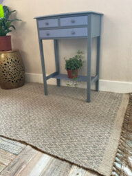 Second Nature Online Greta Soft Bedroom Rug Grey Pale Herringbone Pattern / 70 Cm X 200 Cm - thumbnail 5