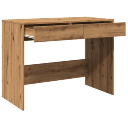 Berkfield Desk Artisan Oak 101X50X76.5 Cm Engineered Wood - thumbnail 8