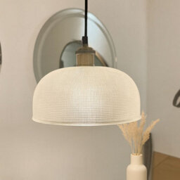 CGC Lighting Cgc Holly Prismatic Glass Dome Diner Lampshade - thumbnail 6
