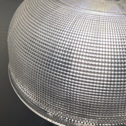CGC Lighting Cgc Holly Prismatic Glass Dome Diner Lampshade - thumbnail 7