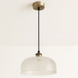 CGC Lighting Cgc Holly Prismatic Glass Dome Diner Lampshade - thumbnail 2