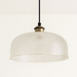 CGC Lighting Cgc Holly Prismatic Glass Dome Diner Lampshade - thumbnail 3
