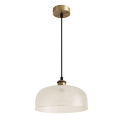 CGC Lighting Cgc Holly Prismatic Glass Dome Diner Lampshade - thumbnail 5