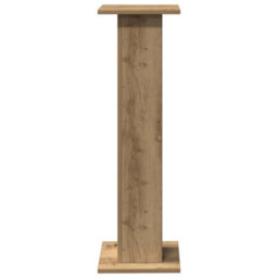Walplus Speaker Stands 2 Pcs Artisian Oak 30X30X95 Cm Engineered Wood - thumbnail 4