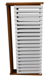 Aspect Furniture Folding Bamboo Shoe Rack/organizer Shelf-5 Tier - thumbnail 9