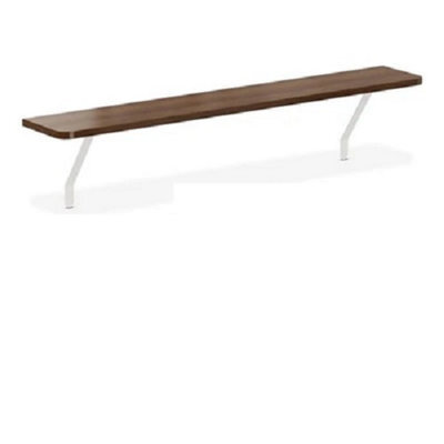 Radiator Shelf With Heat Reflective Foil Backing, Mdf Wood And No Drill Fit 140 Cm - image 1