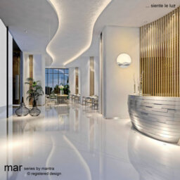 Luminosa Lighting Luminosa Mar Ceiling 44Cm Round 24W Led 3000-6000K Tuneable, 950Lm, Remote Control White - thumbnail 3