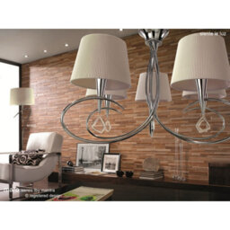 Luminosa Lighting Luminosa Mar Ceiling 44Cm Round 24W Led 3000-6000K Tuneable, 950Lm, Remote Control White - thumbnail 4