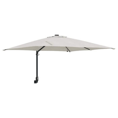 Berkfield Modern Garden Parasol Sand 248,5 X 247,5 X 119 Cm Fabric