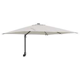Berkfield Modern Garden Parasol Sand 248,5 X 247,5 X 119 Cm Fabric