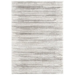 Ruglenza Home -  Isola Shaggy Rug - 30 mm - Cream / Dark Grey - 160 X 230 Cm - thumbnail 2