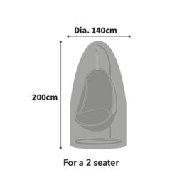 Bosmere All-Weather Double Hanging Chair Cover Reversible 200Cm X 140Cm All Weather Protection 6 Year Guarantee - thumbnail 1