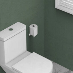 Wall Mounted Toilet Paper Holders With Polished Chrome Roll Holder - thumbnail 4