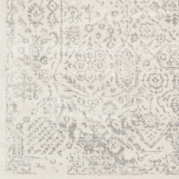 Livabliss Roma-Vintage Grey White Traditional Boho Living Dining Bedroom Rug 140 X 200 Cm Easy Care, Non Shedding - thumbnail 7