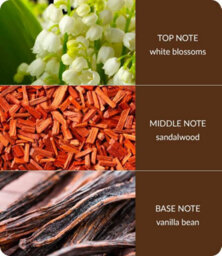 Heart and Home Bamboo White Blossom & Sandalwood Small Soy Candle  - 20 Hours Burn - Crackling Wick - thumbnail 4