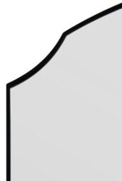 "Mirroroutlet Curva - New Black Edged Dual Arch Curved Edge Leaner And Wall Mirror 63""x35"" (160Cm X 90Cm)" - thumbnail 5