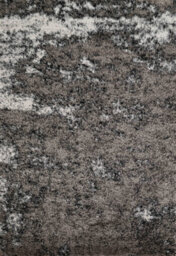 Modern Soft Two Tone Shimmer Shaggy Area Rugs Silver 80X150 Cm - thumbnail 2