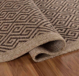 Modern Harper Greek Key Design Outdoor-Indoor Rugs Jute 50X80 Cm - thumbnail 4