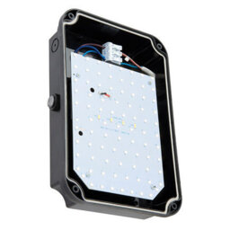 Luminosa Lighting Luminosa Lucca Integrated Led Outdoor Wall Mini Photocell Light Black Ip65 - thumbnail 3