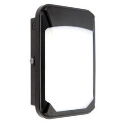 Luminosa Lighting Luminosa Lucca Integrated Led Outdoor Wall Mini Photocell Light Black Ip65 - thumbnail 1